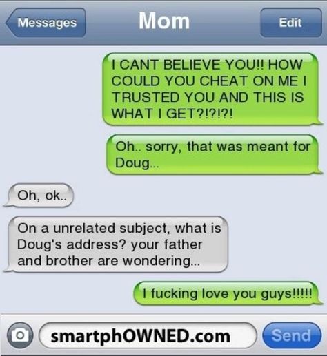 Cheating Text Messages, Cheating Texts, Very Funny Texts, Text Message Fails, Funny Text Memes, Cute Text, Epic Texts, Lol Text, Funny Text Fails