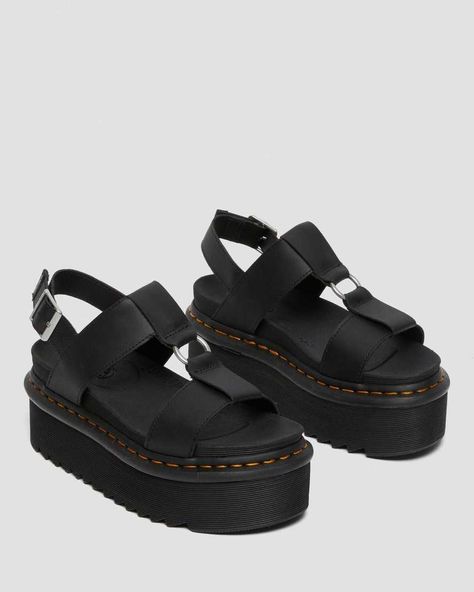 Francis Leather Strap Sandals | Dr. Martens UK Dr Martens Voss Sandals, Voss Sandals, Dr Martens Voss, Leather Strap Sandals, Black Dr Martens, Customer Service Gifts, Fashion Enthusiast, Belt Size, Look Cool