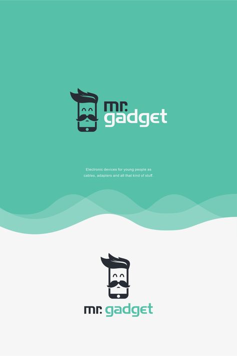 Design #62 by Egevarth | Design a hipster logo for electronic accesories for Mr. Gadget Gadgets Logo, Gadget Logo Design, Electronic Logo, Electronics Logo Design, Cub Scout Crafts, Electronics Logo, Mobile Logo, Hipster Logo, Unique Gadgets