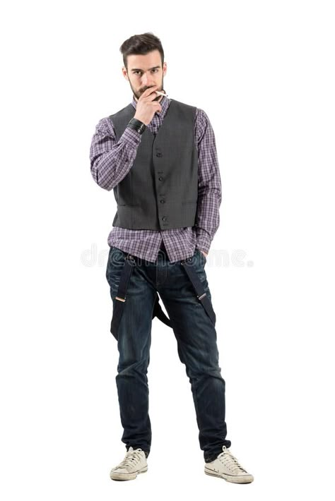 Photo about Serious young bearded man smoking cigarette looking at camera. Full body length portrait isolated over white background. Image of casual, hipster, confident - 54317542 Confident Poses Men, Confident Poses Drawing Reference Male, Male Thinking Pose, Full Body Man Reference, Confident Male Pose, Full Body Standing Pose Reference Drawing Male, Men Full Body Pose, Man Full Body Pose Reference, Smoker Pose Reference