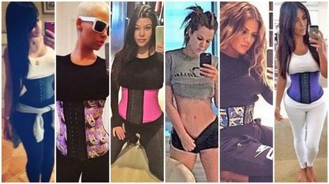 Corsets Waist Training - El método de reducción de la cintura que han puesto tan de moda algunas de las Celebrities mas conocidas. Kim Zolciak, Best Waist Trainer, Tummy Shaper, Waist Trainers, Waist Shapers, Waist Trainer Corset, Waist Training Corset, Celebrity Moms, Waist Training