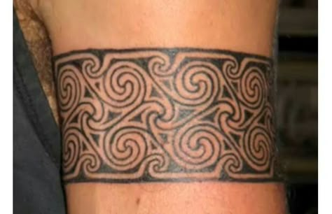 Traditional Celtic Tattoos, Celtic Arm Band Tattoo, Celtic Armband Tattoo, Elvish Aesthetic, Celtic Band Tattoo, Pagan Tattoos, Polynesian Tattoo Meanings, Tattoos Meaning Strength, Tattoo Armband