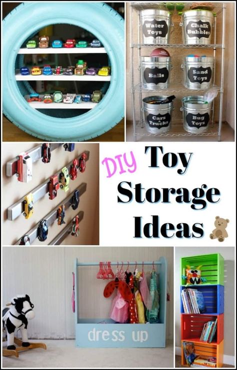 Toy storage comes in so many ways. Refinished toy boxes, dress up storage, lego mat, and many other creative DIY toy storage ideas to keep the abundance of toys under control. via @justthewoods #toystorage #toys #storageideas #kidstoys #kidsandorganization #toystorageideas Lego Mat, Toy Organization Diy, Creative Toy Storage, Toy Storage Ideas, Dress Up Storage, Childrens Toy Storage, Kids Organization, Diy Toy Storage, Kids Toy Organization