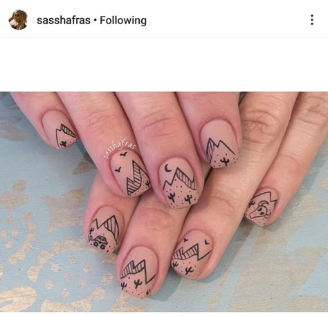 Country Girl Nails, Cow Skull Art, Funky Nail Designs, Skull Art Print, Western Nails, Skull Nails, Country Nails, Nail Design Inspiration, Grunge Nails