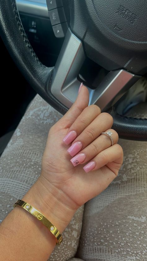 J Nails, Pink Tip Nails, Medical Journal, Acrylic Toe Nails, Spring Acrylic Nails, Punk Nails, Clear Nail, Simple Gel Nails, Work Nails