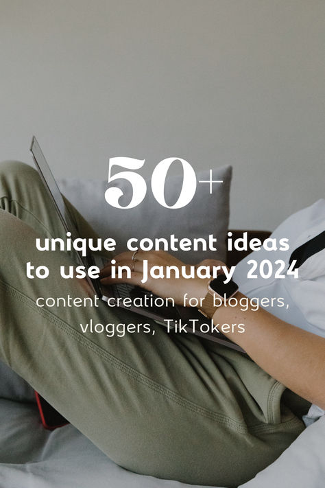 Let’s kickstart the year with some fresh content ideas that you can use for your blog, TikTok, YouTube,.. just name it! As usually I try to come up with as many ideas as possible, so you can find something to your liking, no matter your niche, brand or social media plateform. I do a mix of general topics (like new year resolutions), new ways to approach those topics and content based on trend predictions mostly coming from TikTok. Youtube Trending Topics, Unique Content Ideas, Content Ideas For Tiktok, Tiktok Content Ideas, Book Content, New Year Resolutions, From Tiktok, Branded Content, Year Resolutions