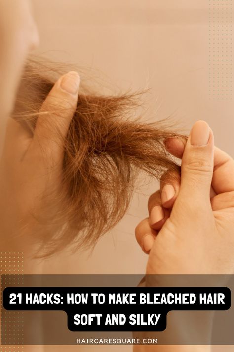 Best Products For Bleached Hair, Bleached Hair Care Tips, How To Heal Bleached Hair, Fried Hair From Bleaching, How To Care For Bleached Hair, Bleached Hair Care Routine, How To Keep Bleached Hair Healthy, How To Take Care Of Bleached Hair, How To Make Hair Soft