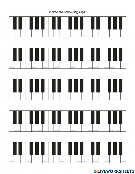 Piano Theory Worksheets, Musical Alphabet, Piano Worksheets, Ukulele Songs Beginner, Piano Pedagogy, Beginner Piano Music, Music Math, Music Theory Worksheets, Piano Teaching Resources