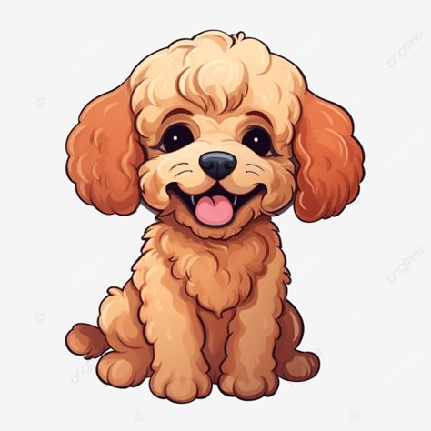 smiling poodle puppy sticker dog illustration poodle dog puppy png Toy Poodle Illustration, Poodle Clipart, Poodle Illustration, Sticker Clipart, Puppy Clipart, Illustration Dog, Toy Poodles, Png Illustration, Silhouette Online Store