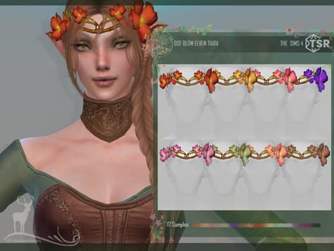 Sims 4 Cc Elven Hair, Sims 4 Fairy Cc, Cyberpunk Boots, Sims 4 Supernatural, Sims4 Outfits, The Sims 4 Accessories, Elf Crown, Elven Tiara, Disney Faries