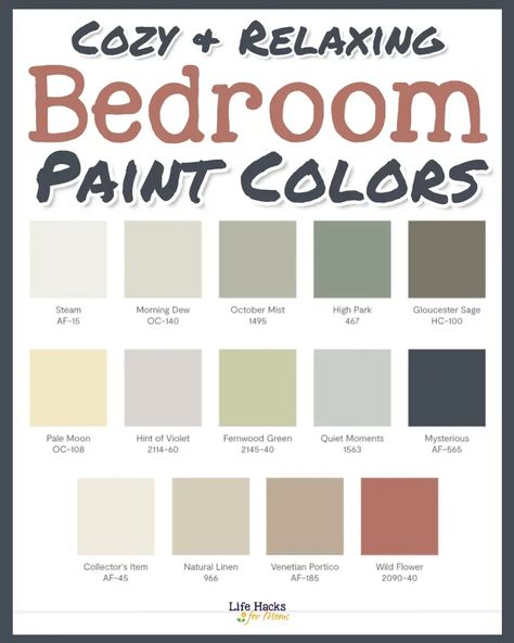 The Best Color For Bedroom, Teenage Room Paint Colors, Self Ideas For Bedroom, Neutral Colors For Bedroom Ideas, Bedroom Colored Walls, Chill Room Paint Colors, Aesthetic Room Colors Schemes, Colours For Rooms Bedrooms, Color Rooms Ideas