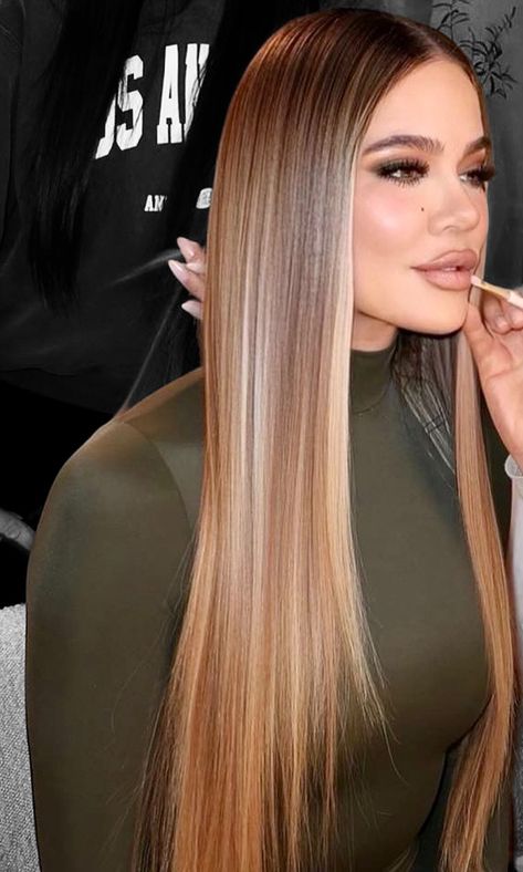 Khloe Kardashian 2022, Cute Brunette Hair, Highlights Boys Hair, Salon Board, Khloe Kardashian Hair, Lob Hair, Kloe Kardashian, Kardashian Hair, Dark Blonde Hair Color