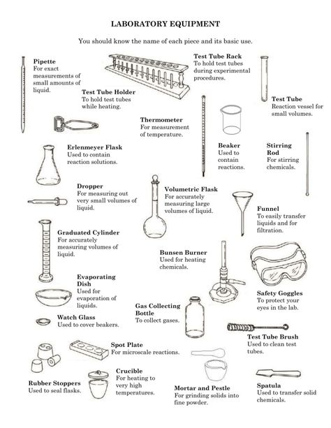 Laboratory Equipments And Uses, Laboratory Apparatus And Their Uses, Laboratory Apparatus Drawing, Lab Apparatus, Laboratory Apparatus, Chemistry Lab Equipment, Laboratory Medicine, Biology Diagrams, Graduated Cylinders