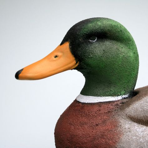 TUTORIAL – Painting Homer Mallards | Steven Jay Sanford Decoy Carving Ducks, Tutorial Painting, Decoy Carving, Duck Hunter, Bird Carving, Green Highlights, Duck Decoys, Easy Wood Projects, Wood Ducks