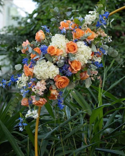 Congratulations to Anna & John! 💍💐 A botanical dream wedding with stunning florals in shades of orange, white, and a touch of violet. Swipe to see more! . Event: Bowles Wedding Date: July 27, 2024 Venue: @botanicalgarden_ga Florals: @bloomandivyweddings Photographer: @a_richardsonphotography . #whereflowersbloomsodoeshope🌸 #weddingflorals #weddingcoordinating #weddingplanning #eventcoordinator #floraldesigner #northgeorgiawedding #weddingday #weddinginspiration #dayofcoordinating #bouquet #... Lavender Blue Orange Wedding, Orange And Light Blue Wedding, Orange Blue White Wedding Flowers, Light Blue And Orange Wedding Bouquet, Light Blue And Orange Bouquet, White Purple Orange Bouquet, Orange Purple Wedding, North Georgia Wedding, Light Blue Wedding