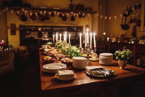 Branding Content Photography on Instagram: “Supper by candlelight in the kitchen of The Pig at Combe, formerly Combe House Hotel near Honiton in Devon.  Love the ambience that candle…” Branding Content, Brand Photography, Personal Brand, Photography Branding, Product Photography, Devon, The Kitchen, Table Settings, Thing 1