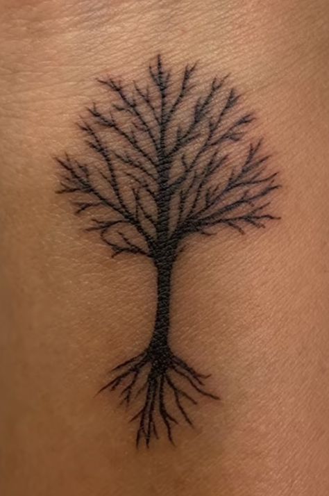 Cute Simple Drawings With Meaning, Escape Tattoo Ideas, Tree Tattoo Stomach, Posing Tree Tattoo, Poison Tree Tat, Poison Tree Tattoo Design, What Is Real Will Prosper Tattoo, Poison Tree Tattoo Meaning, Tree Tattoo Behind Ear