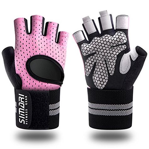 SIMARI Workout Glovesfor Women MenTraining Gloves with Wrist Support for Fitness Exercise Weight Lifting Gym CrossfitMade of Microfiber and Lycra SMRG902Pink L - https://t.co/I2aI2rY1Qy Weight Lifting Gloves, Gym Gloves, Olympic Lifting, Front Squat, Workout Gloves, Gloves Design, Training Gloves, Weight Lifting Women, Sports Gloves