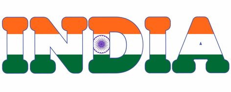 India word with Indian flag isolated on white Flag Of India, Profile Dark, Animation Wallpaper, Independence Day Images, Anime Photo Profile Dark, Qhd Wallpaper, Theme Words, Anime Photo, India Flag