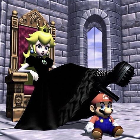 Peach Costume, Peach Mario, Baba Jaga, Goth Princess, Gothic Princess, Princesa Peach, Super Mario Art, Mario Art, Mood Pics