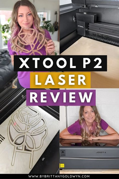 Xtool P2 Ideas, Xtool P2 Project Ideas, Xtool P2 Projects, Best Laser Printer, Laser Cut Wood Crafts, Interesting Products, Machining Projects, Laser Machine, Laser Printer