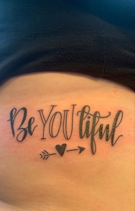 Be you. Be beautiful. Youre beautiful just as you are Be You Tiful Tattoo, Be You Tattoo, Braided Bun Hairstyles, Braided Bun, You're Beautiful, You Are Amazing, Be Beautiful, The Way You Are