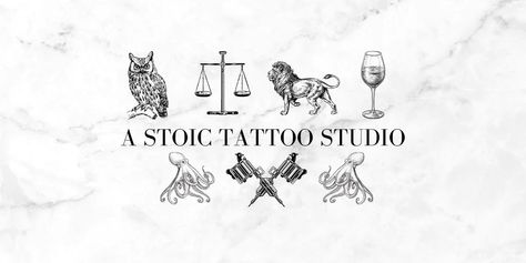 Virtues Tattoo, Stoic Tattoo, Art Contest, A Tattoo, Tattoo Shop, Worlds Of Fun, Tattoo Studio, Tattoos And Piercings, Great Artists