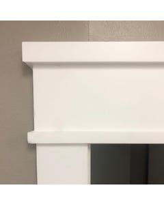 Shaker Style Trim, Door Header, Lily Ann Cabinets, Mdf Doors, White Door, Shop Cabinets, Traditional Styles, Box Store, White Doors