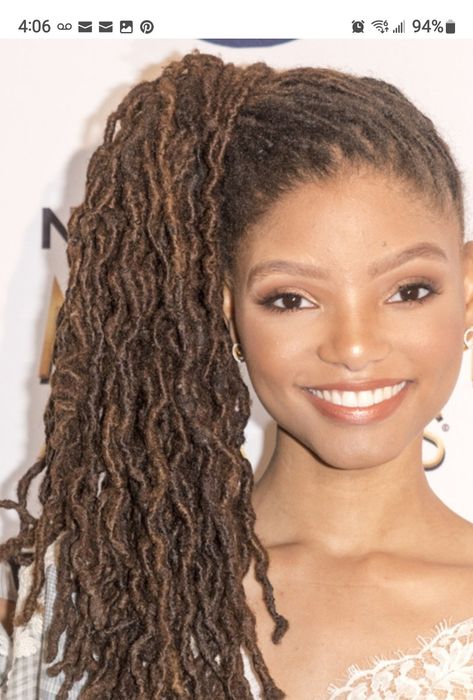 Halle Bailey Locs, Beautiful Locs, Halle Bailey, Loc Styles, Halle, Locs, Quick Saves