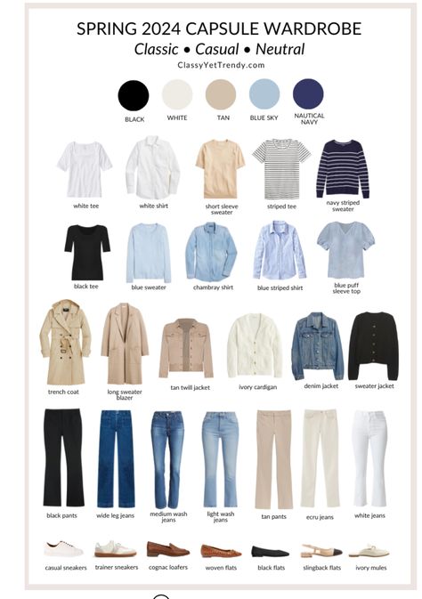 Summer Capsule Wardrobe 2020, Navy Pants Outfit, Styling Dresses, Capsule Wardrobe 2020, Smart Wardrobe, Capsule Wardrobe Women, Simple Casual Outfits, Stylish Outfits For Women Over 50, Clothes For Women Over 50