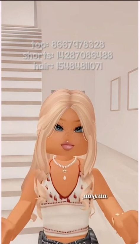 Bloxburg Accessories, Style For Short Women, Trending Nail Designs, Bloxburg Outfits, Blocksburg Outfit Codes￼, Preppy Baby, Code Clothing, Fashion Figure Templates, 90’s Outfits