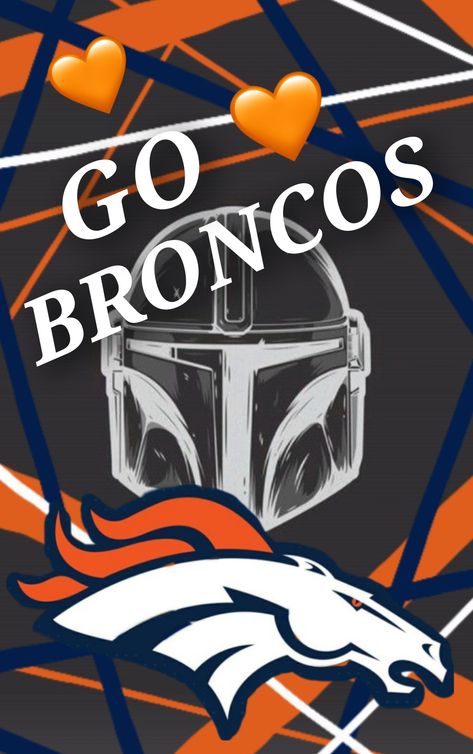 Mando+Broncos = 🧡💙🧡💙🧡💙🧡💙🧡 Go Broncos, Denver Broncos, Sports Team, Denver