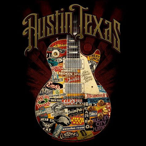 Austin loves music! Keep Austin Weird, Texas Music, Texas Life, Texas Forever, Cat City, Loving Texas, Texas Girl, Texas History, State Of Texas