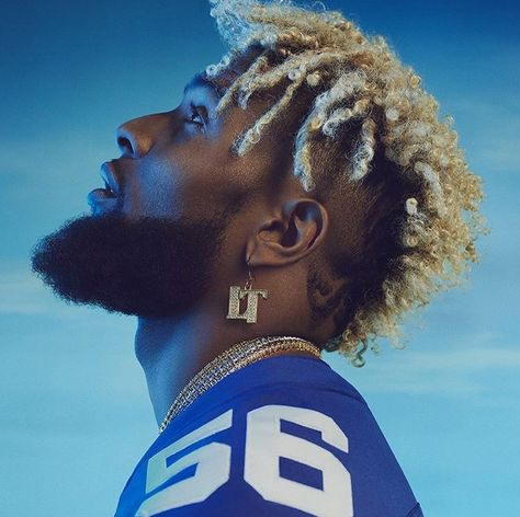 Odell Beckham Jr for Nike Odell Beckham Jr Aesthetic, Obj Haircut, Odell Beckham Haircut, Odell Beckham Jr Hair, Odell Hair, Odell Beckham Jr Haircut, King Status, Beckham Haircut, Curl Talk