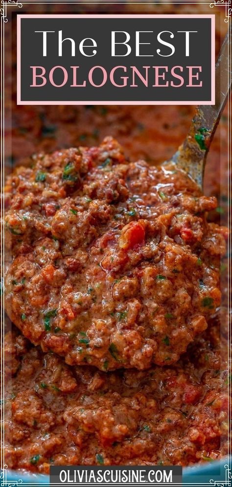 Bolognese Ragu Sauce, Homemade Red Sauce Italian, Authentic Spaghetti Sauce, Pork Bolognese Recipe, Bolognese Recipe Easy, Classic Bolognese, Authentic Bolognese, How To Make Bolognese, Bolognese Sauce Authentic