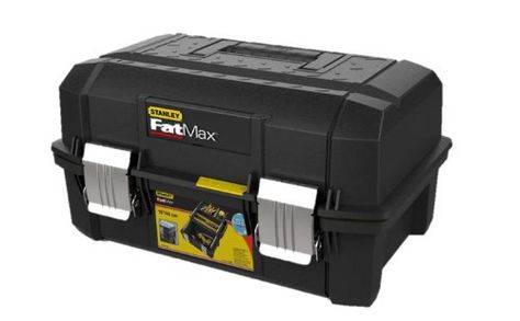 Stanley FMST18001 FatMax 18Inch Structural Foam Tool Box >>> Find out more about the great product at the image link.  This is Amazon affiliate link. Cantilever Shelf, Tool Box On Wheels, Bathroom Vent Fan, Rolling Tool Box, Truck Tool Box, Folding Ladder, Bathroom Exhaust Fan, Tool Bags, Diy And Home Improvement