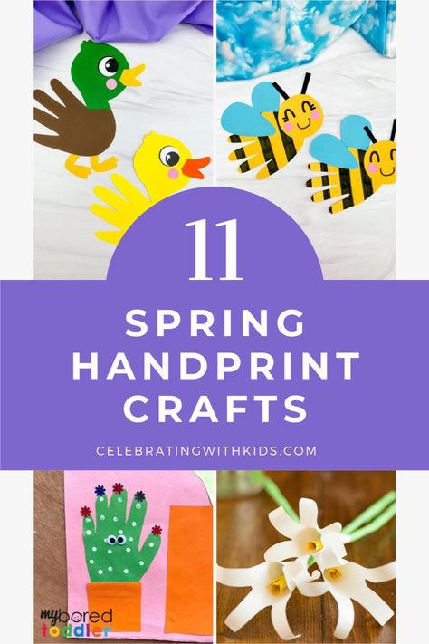 Are you on the search for fun and creative spring crafts? These spring handprint crafts are perfect for you! From handprint ladybugs to lovable cactus, this list has you covered! Spring Handprint Crafts, Fun Spring Crafts, Bee Crafts For Kids, Cactus Craft, Spring Kids, Spring Fun, Preschool Art Activities, Handprint Craft, Handprint Crafts