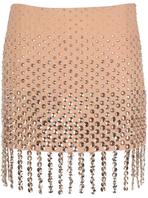 High Waist Skirts, High Waisted Skirts, Skirts For Women, Crystal Embellishment, Lovers And Friends, High End Fashion, Concert Outfit, Chic Outfits, Party Outfit