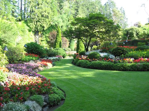 Large Garden Ideas, Big Gardens, Huge Garden, Large Backyard Landscaping, Garden Nails, Gardening Quotes, Side Yard Landscaping, Garden Tattoo, Beautiful Home Gardens