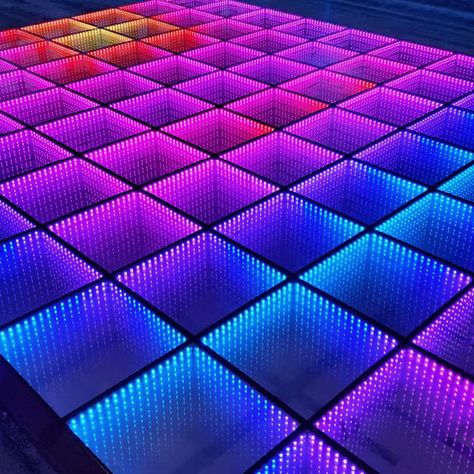 Neon Dance Party, Light Up Dance Floor, Disco Floor, Disco 80, Dance Floor Rental, Led Dance Floor, Bat Mitzvah Themes, Gala Themes, Neon Jungle