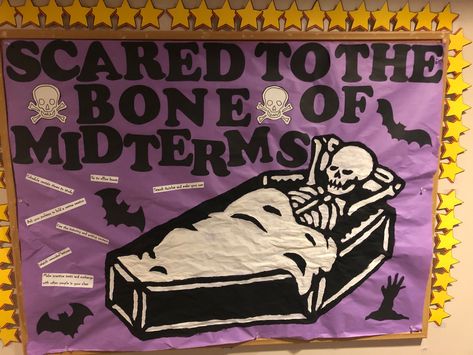 Halloween Bulletin Boards College, Halloween Ra Bulletin Boards, College Bulletin Board, High School Bulletin Boards, College Bulletin Boards, Bulletin Boards Theme, Resident Advisor, Halloween Bulletin Boards, Ra Bulletins