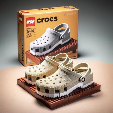 Cute Lego Sets, Cool Lego Sets, Lego Shoes, Best Lego Sets, Lego Kits, Construction Lego, Lego Craft, Preppy Shoes, Lego Creative