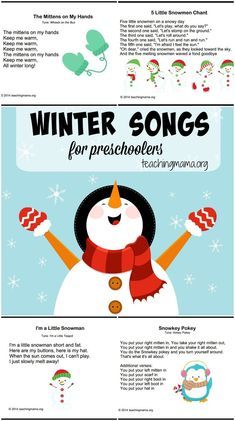 Winter Songs For Preschool, Songs For Preschoolers, Winter Lesson Plan, Winter Theme Preschool, Winter Song, Circle Time Songs, Winter Music, Classroom Songs, Winter Activities Preschool