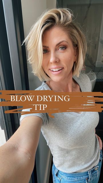 Diy Blowout Short Hair, How To Blow Dry Fine Hair, Blow Dry Bob For Volume, How To Blow Dry Long Bangs, Fit Mission Makeup Hair, How To Blow Dry Bob Haircut, How To Blow Dry Front Of Hair, How To Blow Dry Middle Part Hair, Bob Blow Dry