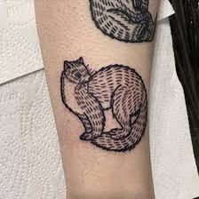 Marten Tattoo, Pine Marten Tattoo, Pine Marten, Tatting, Tattoos