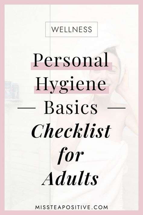 What is the importance of health and hygiene? How to maintain basic personal hygiene? Here is a daily personal hygiene checklist for adults! In this checklist you will find good grooming tips for men and products essentials list, hygienic activities that teach you how to improve your personal hygiene and create a routine for women and how to have good hygiene with numerous girl life hacks. Personal Hygiene Checklist, Hygiene Checklist, Grooming Tips For Men, Grooming Women, Hygiene Activities, Create A Routine, Personal Care Routine, Daily Hygiene, Female Hygiene