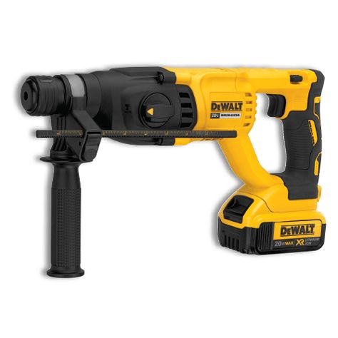 DeWalt DCH133M2 1" SDS-Plus 20V MAX XR Brushless D-Handle Rotary Hammer Cordless Hammer Drill, Generator Accessories, Dual Fuel Generator, Pressure Washer Accessories, Dewalt Power Tools, Lawn Equipment, Generator Parts, Cordless Power Tools, Hammer Drill