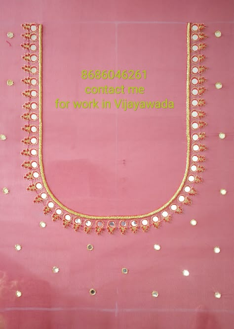 Computer Work Mirror Blouse Designs, Machine Embroidery Mirror Work, Maggam Mirror Work Blouse Designs, Mirror Work Computer Embroidery, Mirror Computer Work Blouse Designs, Mirror Maggam Work Blouse Designs Latest, Simple Arya Work Blouse Designs, Mirror Aari Work Blouse Design, Mirror Blouse Designs Latest