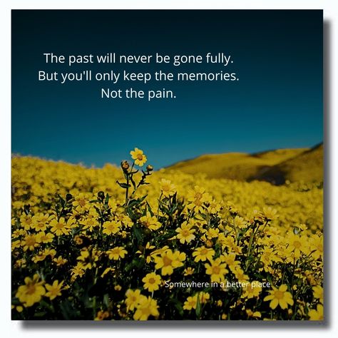 The past will never be gone fully. But you'll only keep the memories. Not the pain. Quote About Past Memories, Past Memories Quotes, Past Quotes, Memories Quotes, Sweet Words, The Past, Life Quotes, Turn Ons, Quotes