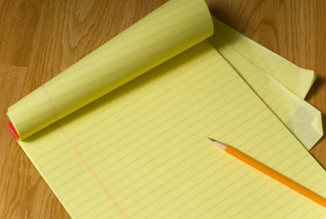 Why Are Legal Pads Yellow? | Mental Floss Ap World History, College Essentials, Writers And Poets, Yellow Paper, Fitness Inspiration Body, Online Class, Write It Down, Video Lessons, Journal Paper